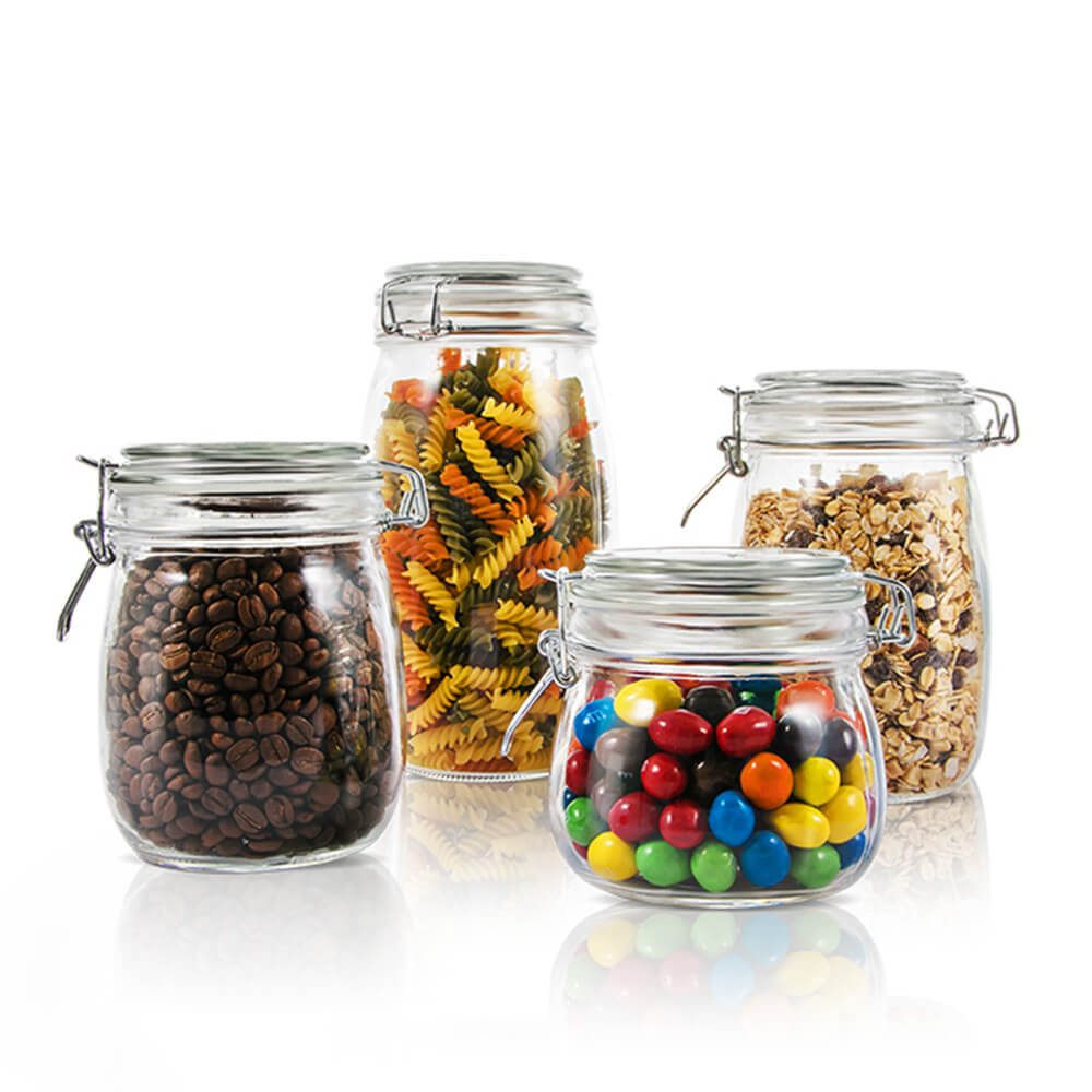 Masthome 1 Gallon Glass Storage Jars Set of 2,Airtight Cookie Jar for Flour  Sugar Coffee,Clear Food Storage Canisters with Lids for Kitchen Counter  Pantry Well Organization(15 pcs Food Storage Bag) - Yahoo