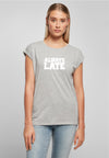 Always Late Damen Tshirt farbe gray