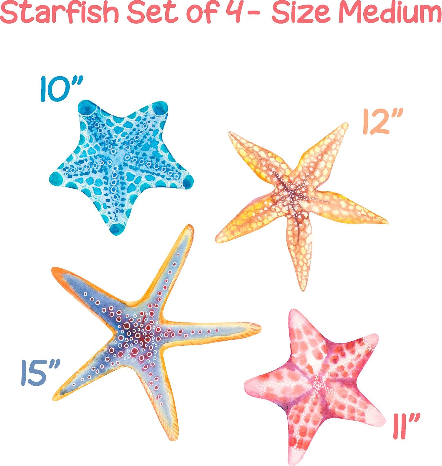 sea life watercolor sea star Starfish nursery art watercolor starfish ...