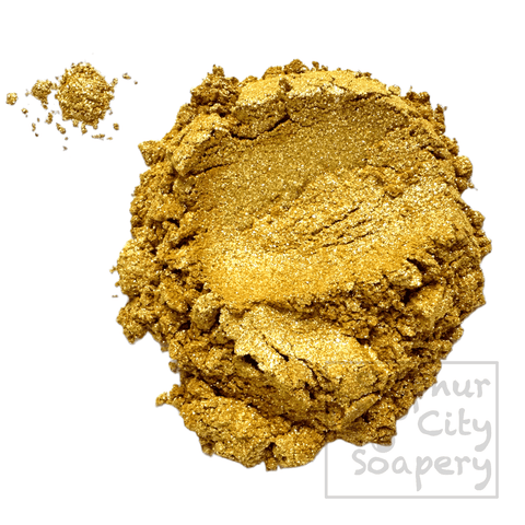 Sulphur City Soapery mica Gold Mica - DIY soap colours.