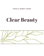 Load image into Gallery viewer, Clear Beauty Soap label - Olive Seed
