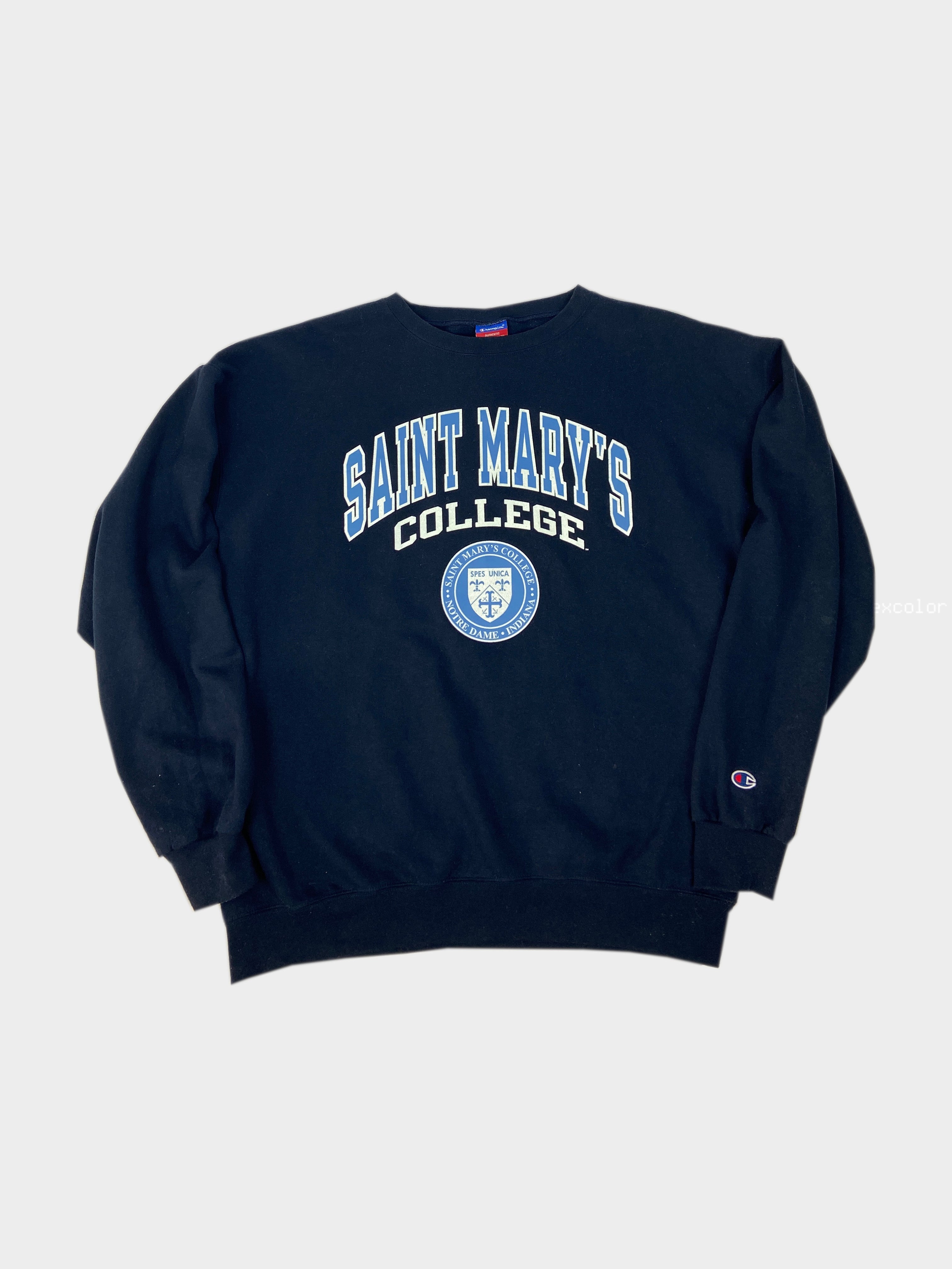 Champion Saint College Sweatshirt - size XL – Apollo Vintage