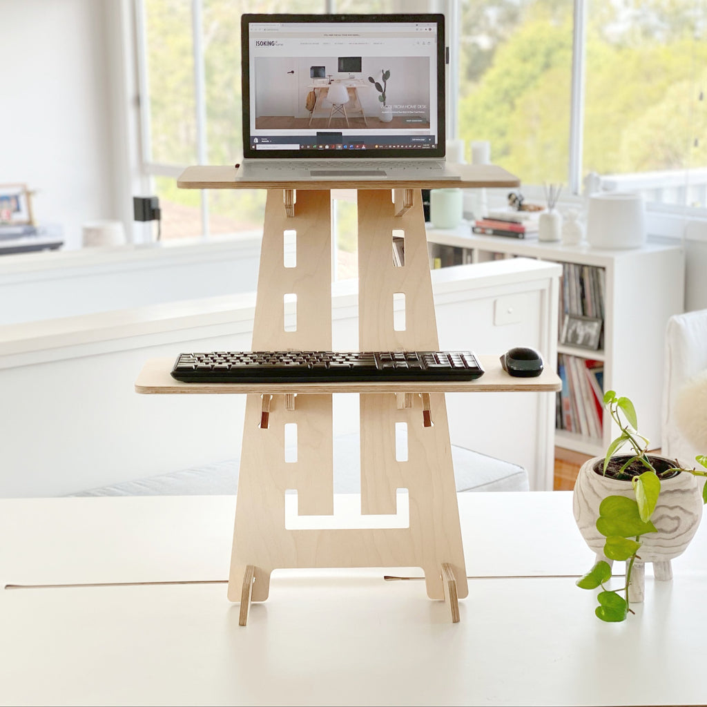 sit stand desk for laptop