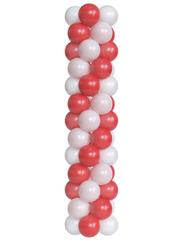 How To Make A Spiral Balloon Column