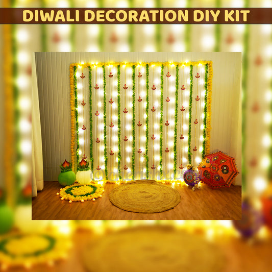 Diwali Lights and Party Decoration DIY Kits| Led Lights, and Lantern  Decoration for Home & Office – FrillX
