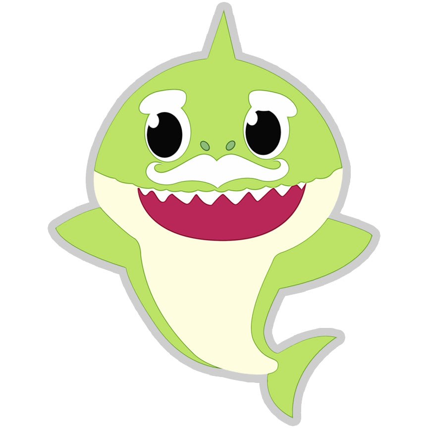 Baby Shark Theme Kids Happy Birthday Cutout - Green Shark freeshipping -  CherishX Partystore – FrillX
