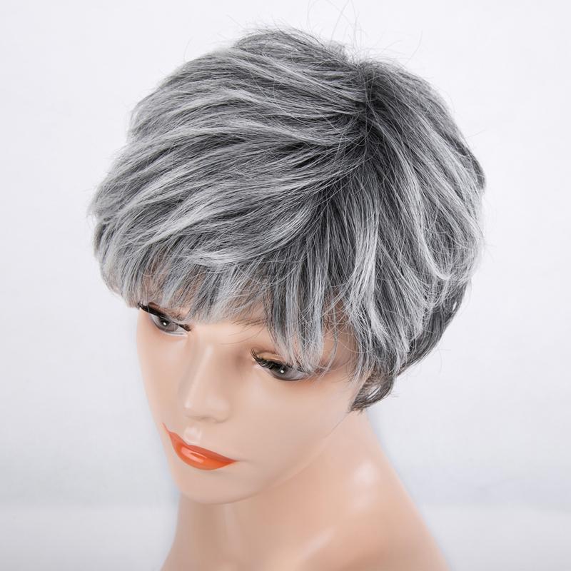 gray bob wigs