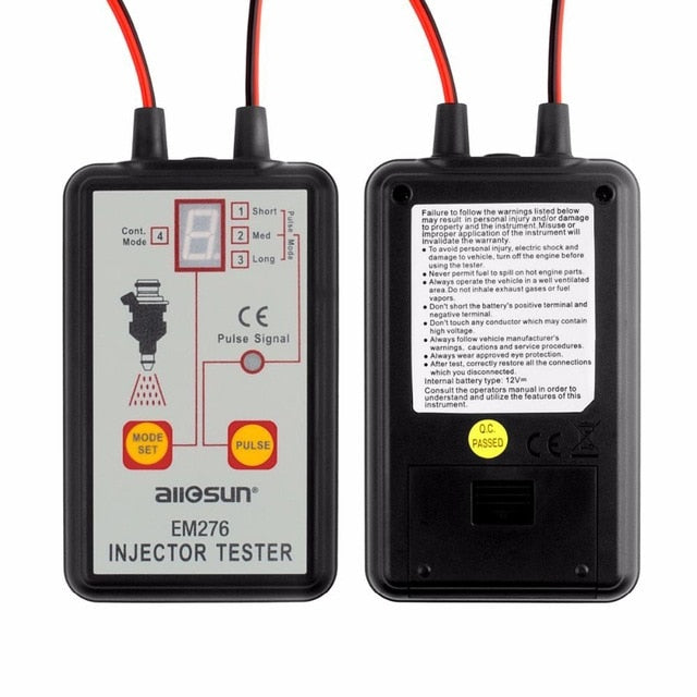 Professional Injector Tester 12V Fuel Injector 4 Pluse Modes Tester ...