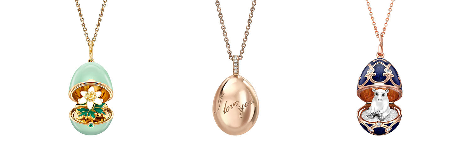 gifting Fabergé pendants