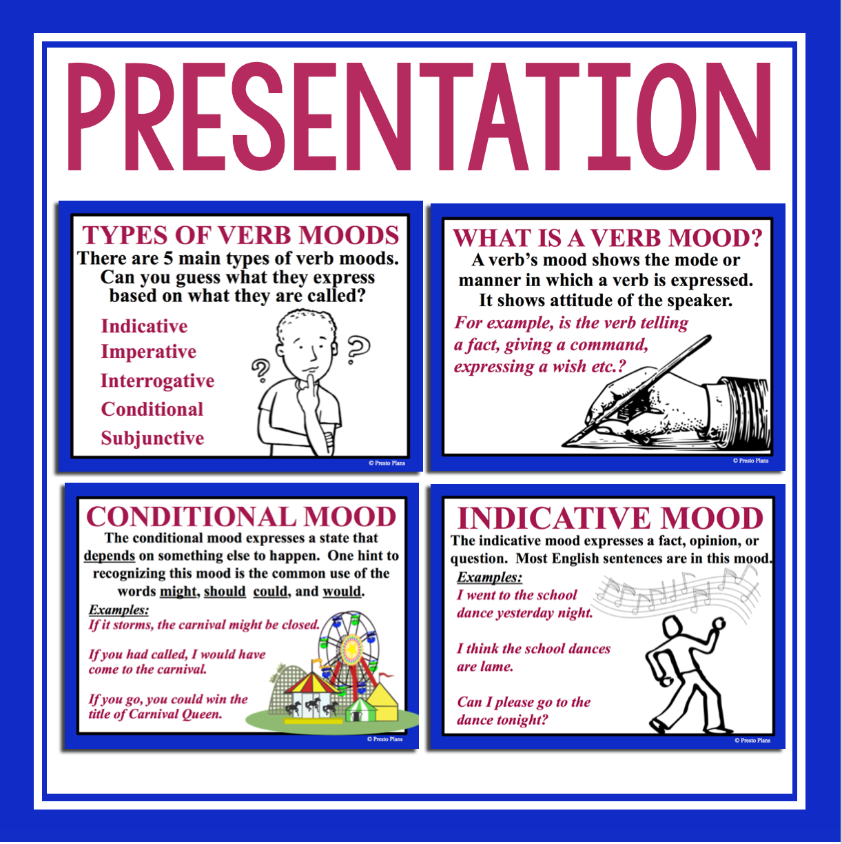 indicative verb moods pdf