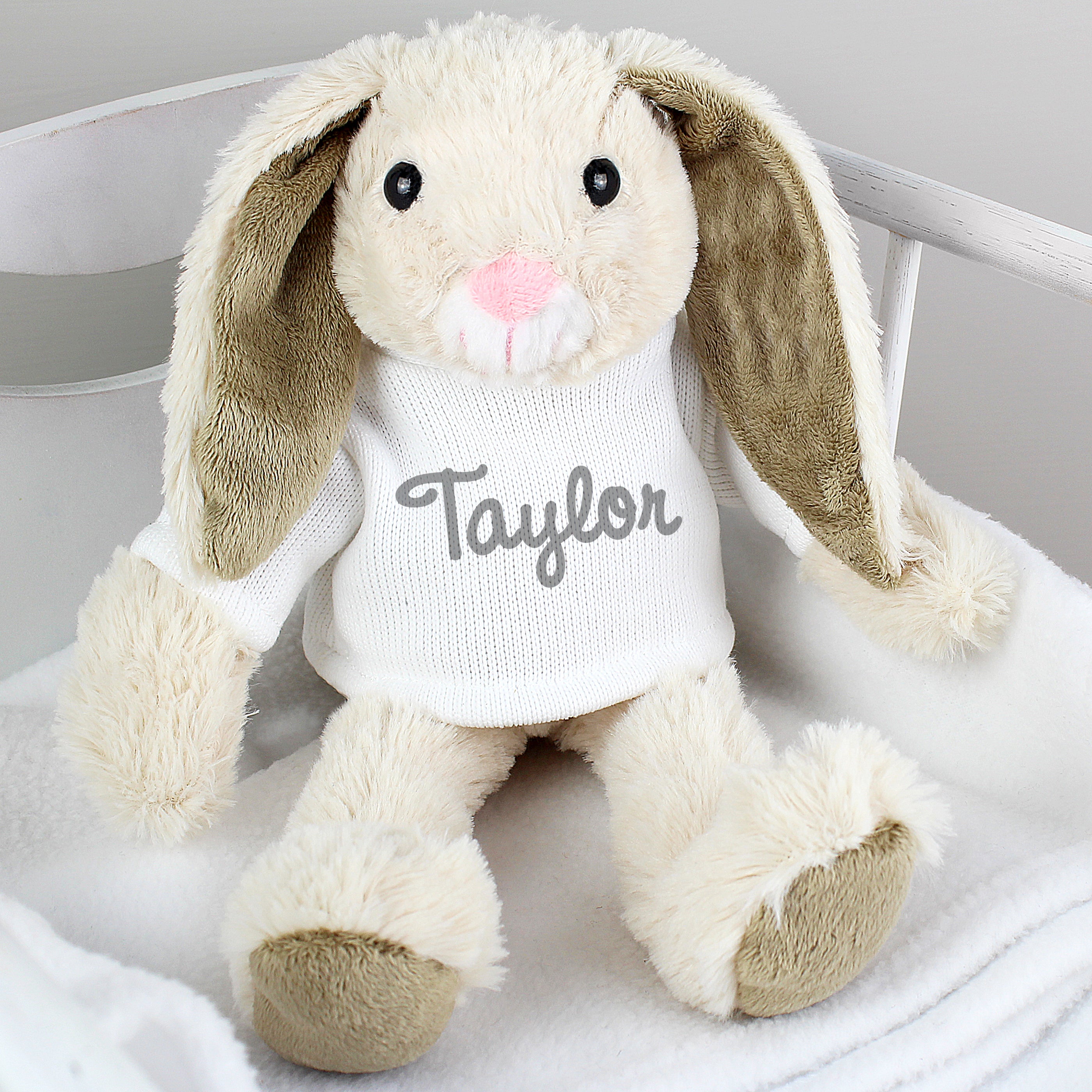 personalised rabbit toy