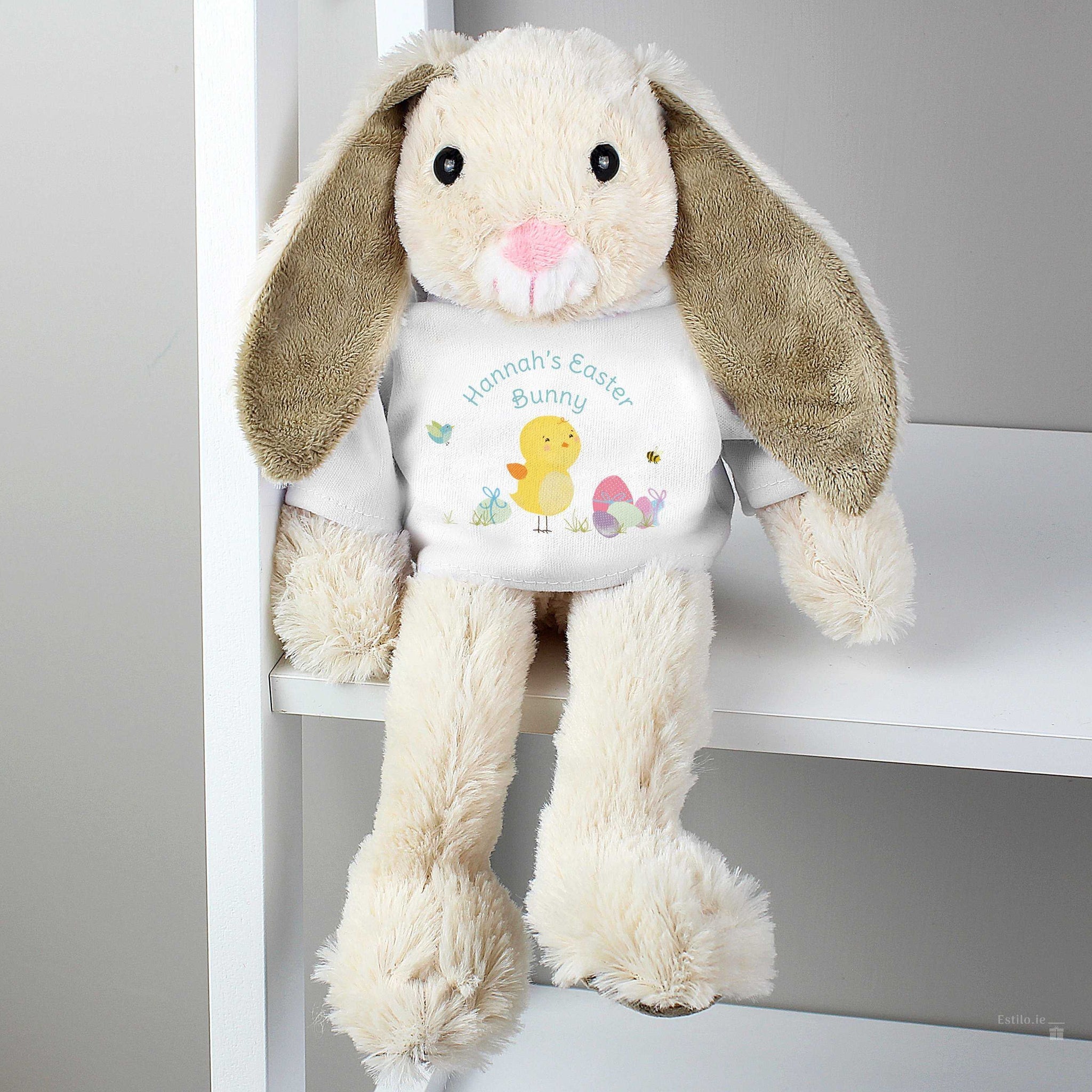 personalised easter bunny soft toy