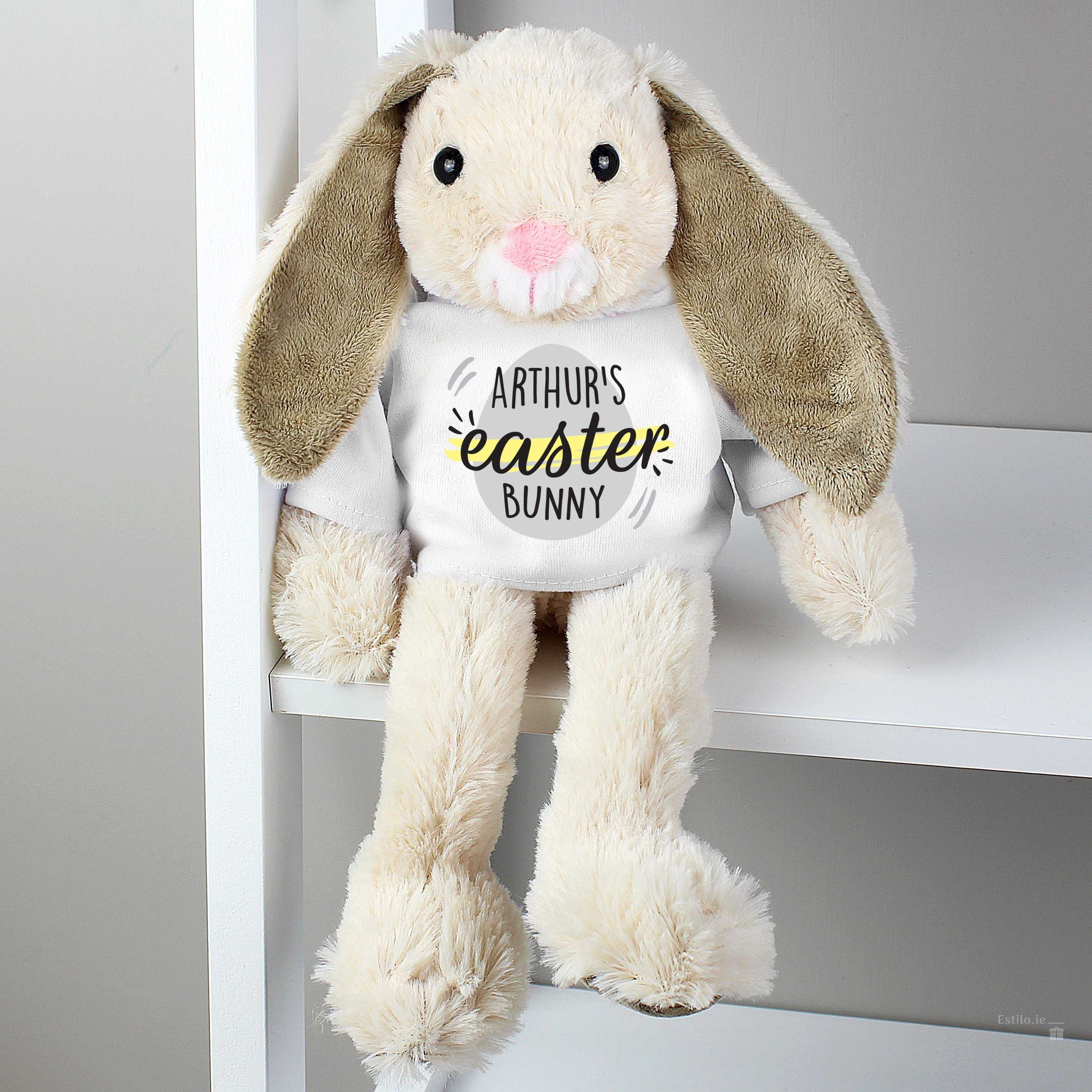 personalised easter bunny teddy