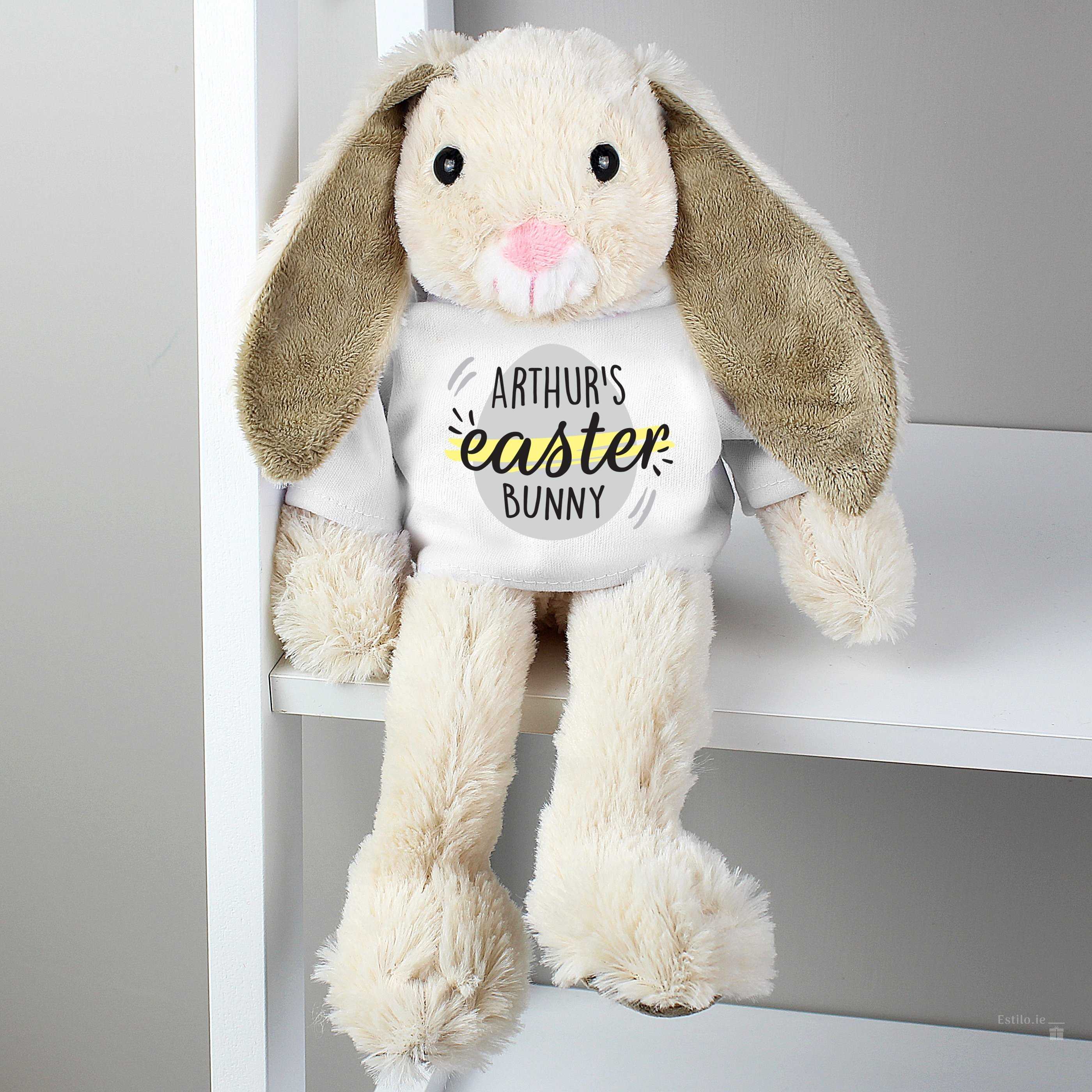 Personalised Easter Bunny Soft Toy 
