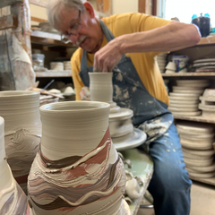 john dietrich th potter at the potters wheel