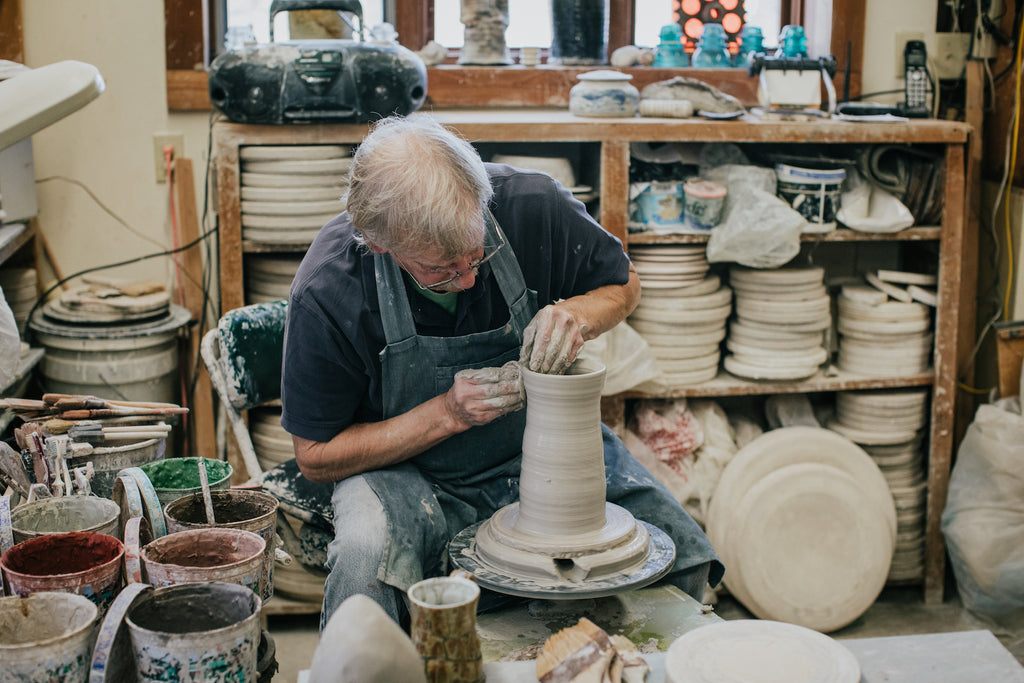 Making of Handmade Pottery by John Dietrich
