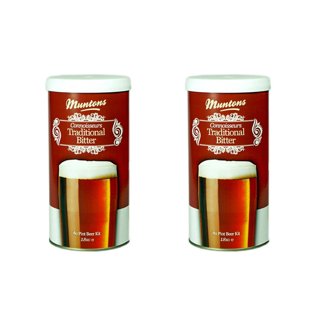 Connoisseurs Range Traditional Bitter Kit Beer Kit Pack of 2 (1.8 kg | 3.9 Lb)