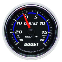 Load image into Gallery viewer, Autometer Cobalt 52mm 20psi mechanical Boost Gauge