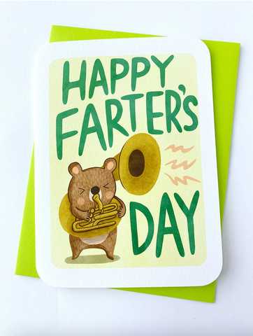 Fathers Day Farters Day Card