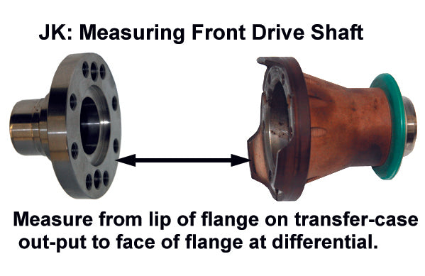 JK Front 1310 Shaft – Tom Wood's Custom Drive Shafts