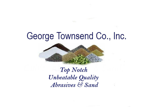 Glass Bead Abrasive 50lb Bags  George Townsend & Co., Inc. for all your  sandblasting, abrasive, and coating needs.