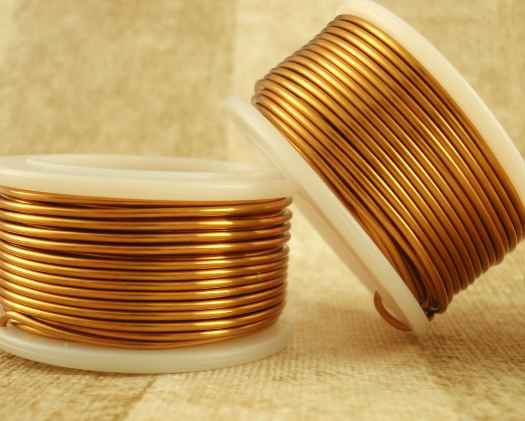Round Solid Bronze Wire - 100% Guarantee - 4, 6, 8, 10, 12, 14, 16, 18 –  Creating Unkamen