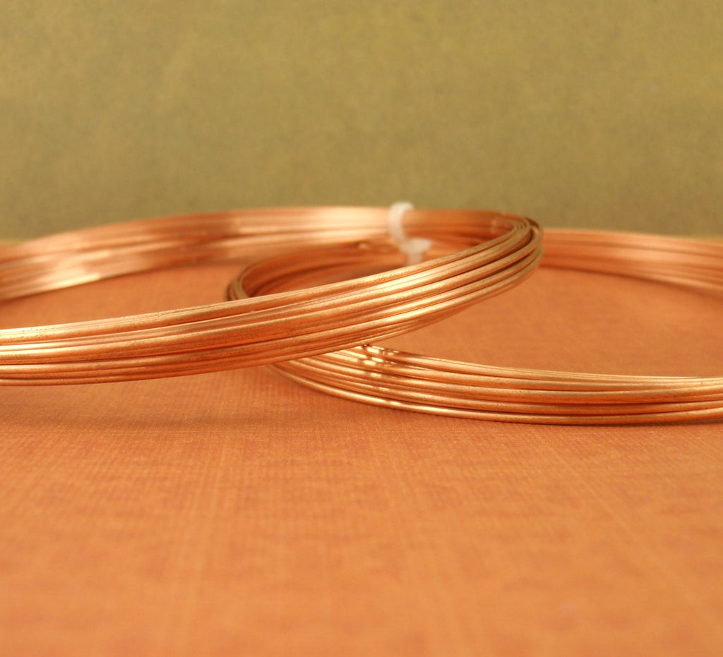 24 Gauge Round Half Hard Copper Wire: Wire Jewelry