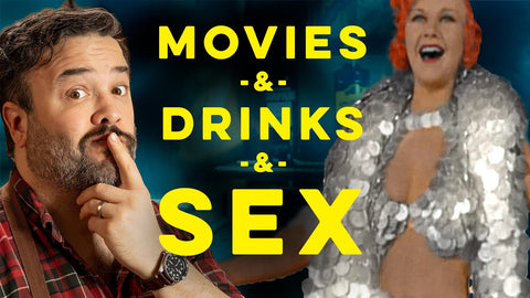 YouTube Thumbnail of Greg Titian with a Cocktail for the Movies & Censorship How To Drink Episode.