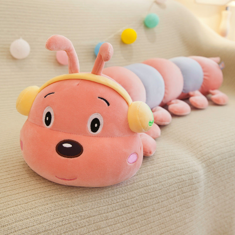 giant plush caterpillar