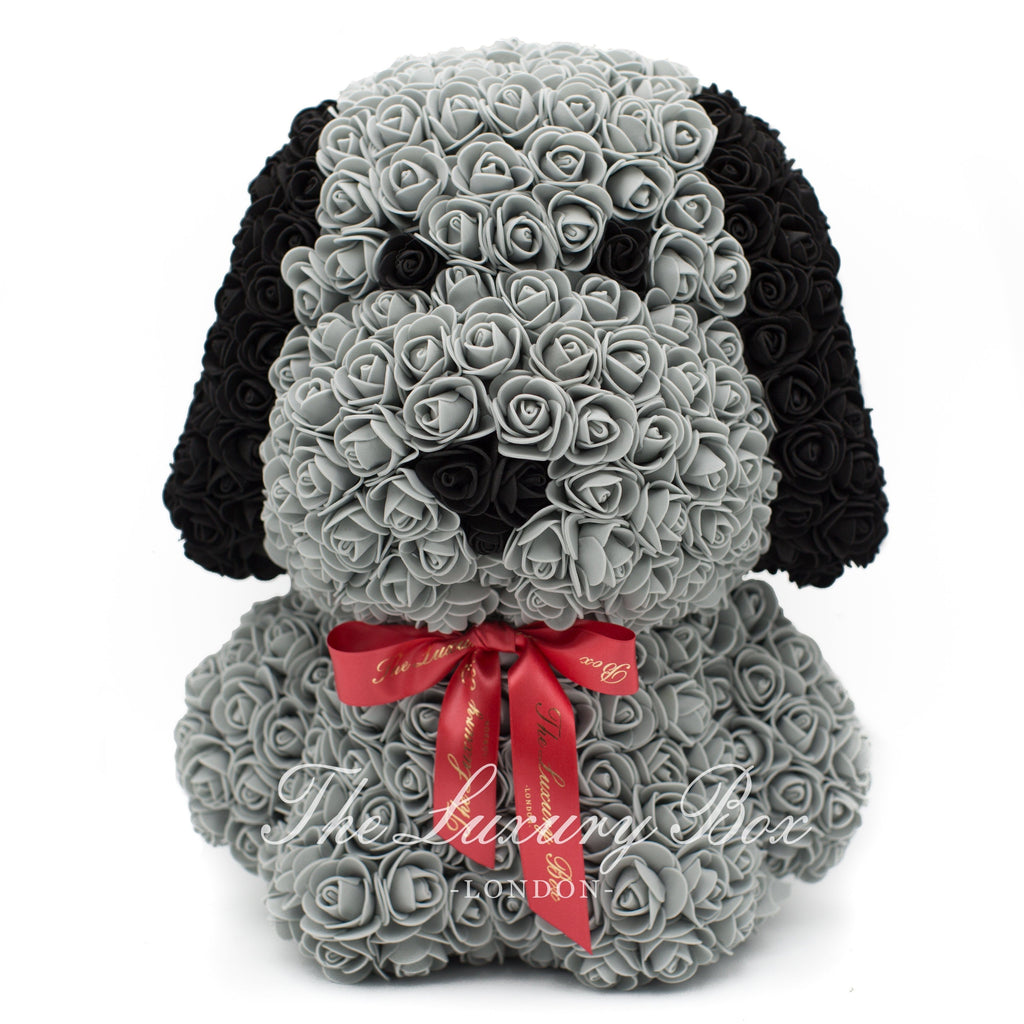 grey rose bear