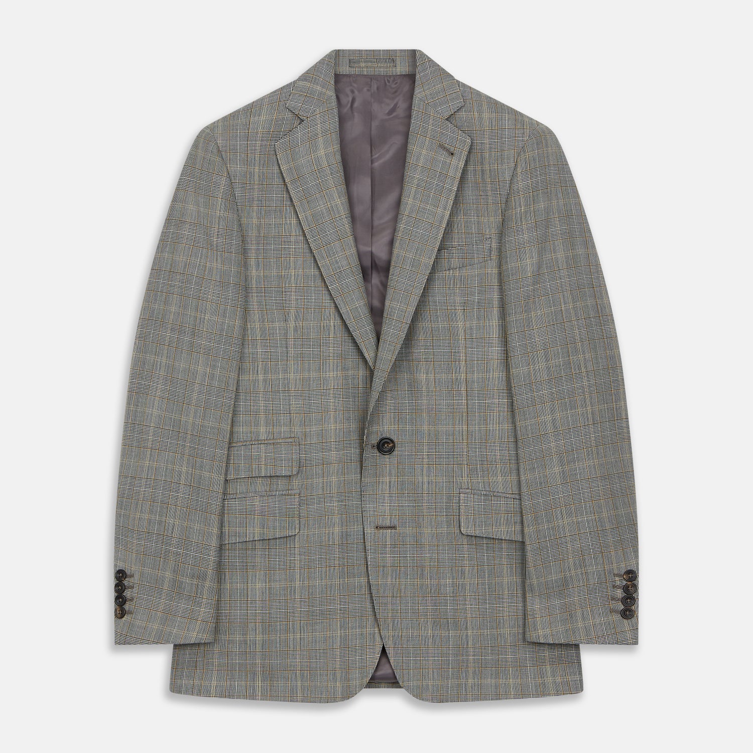 Beige Wool Prince-of-Wales Check Jacket product