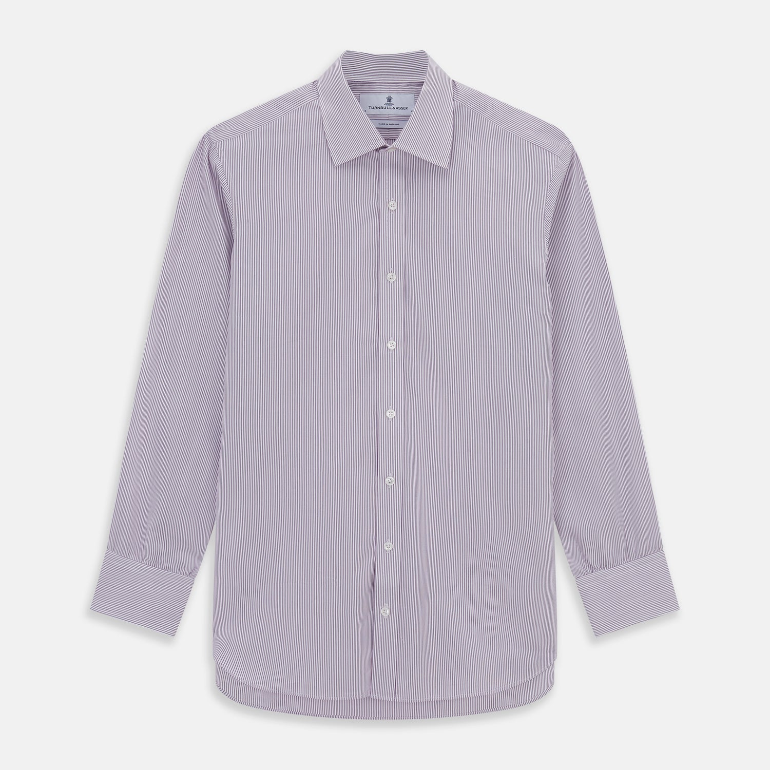 Purple Pinstripe Mayfair Shirt product