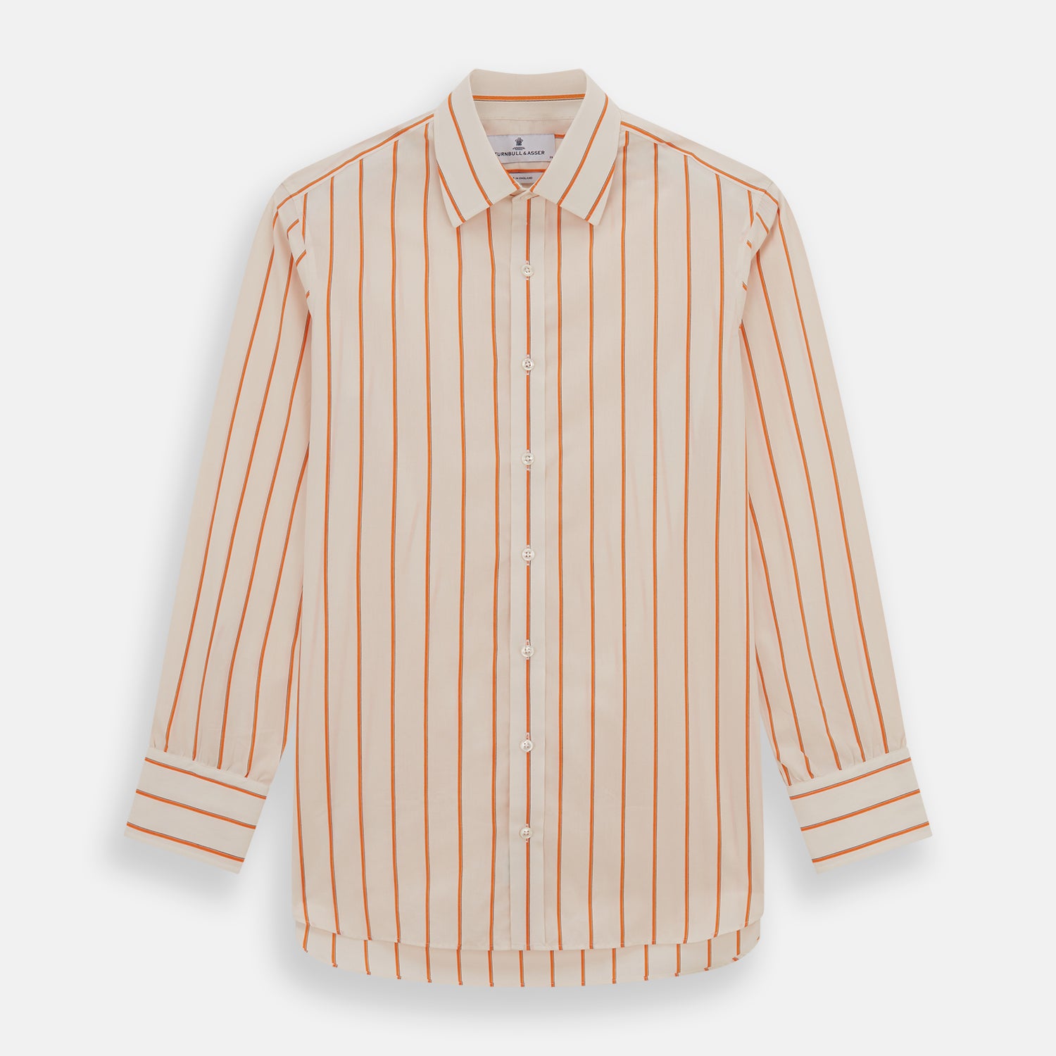 Orange Track Stripe Mayfair Shirt product