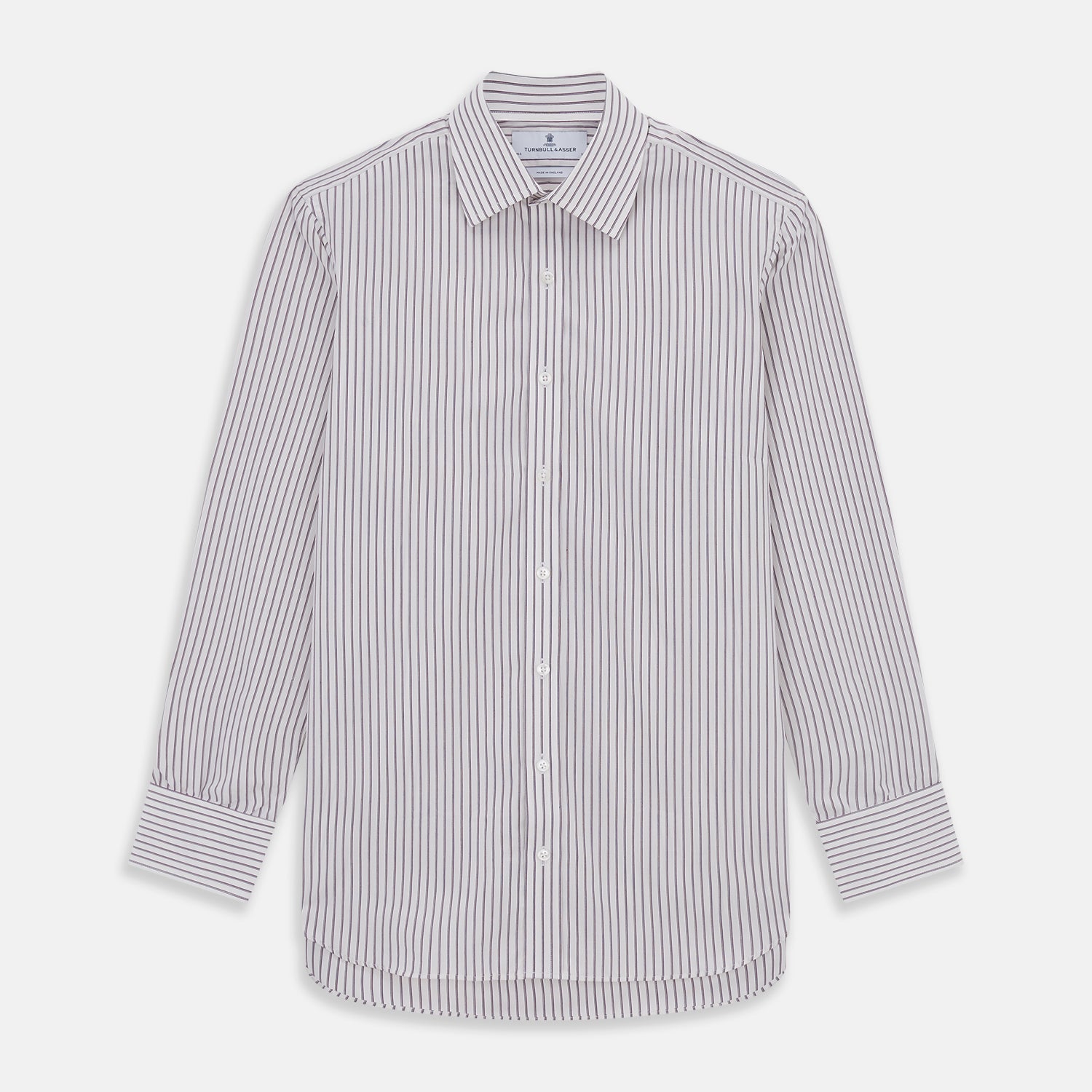 Purple Track Stripe Mayfair Shirt product