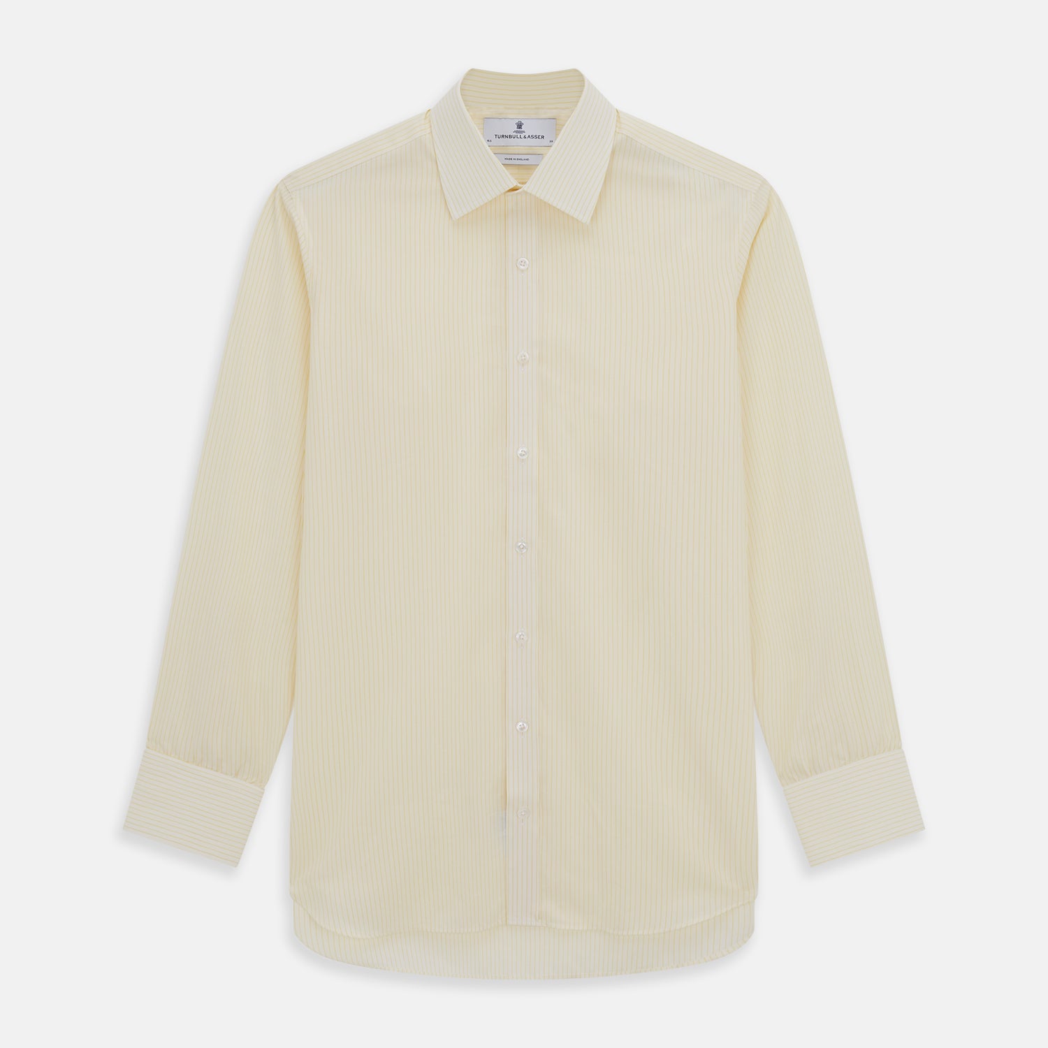 Yellow Pinstripe Mayfair Shirt product