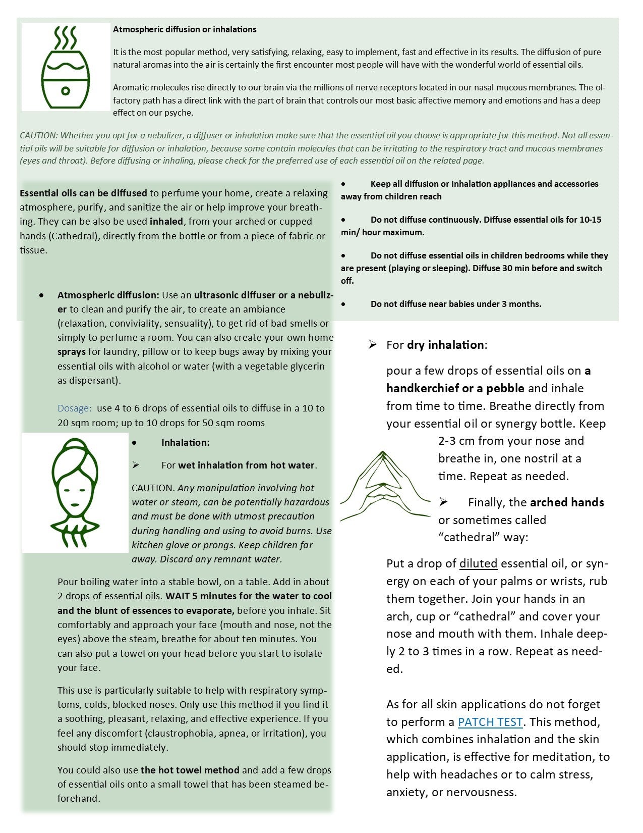 how to use essential oils at a glance page 3 eoil.co.za