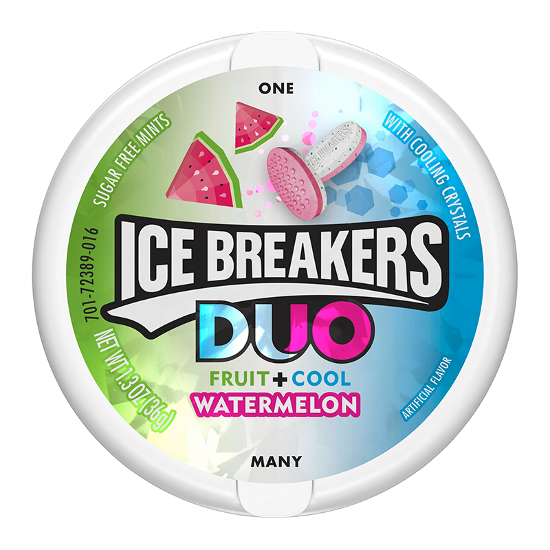 Ice Breakers - DUO Pastèque Menthes