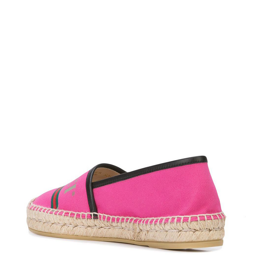 Canvas Espadrilles Logo Print – Monlux