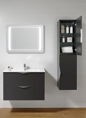 Bathroom furniture vanity unit and bathroom storage