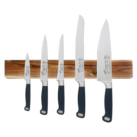 Messermeister Acacia Magnetic Knife Block