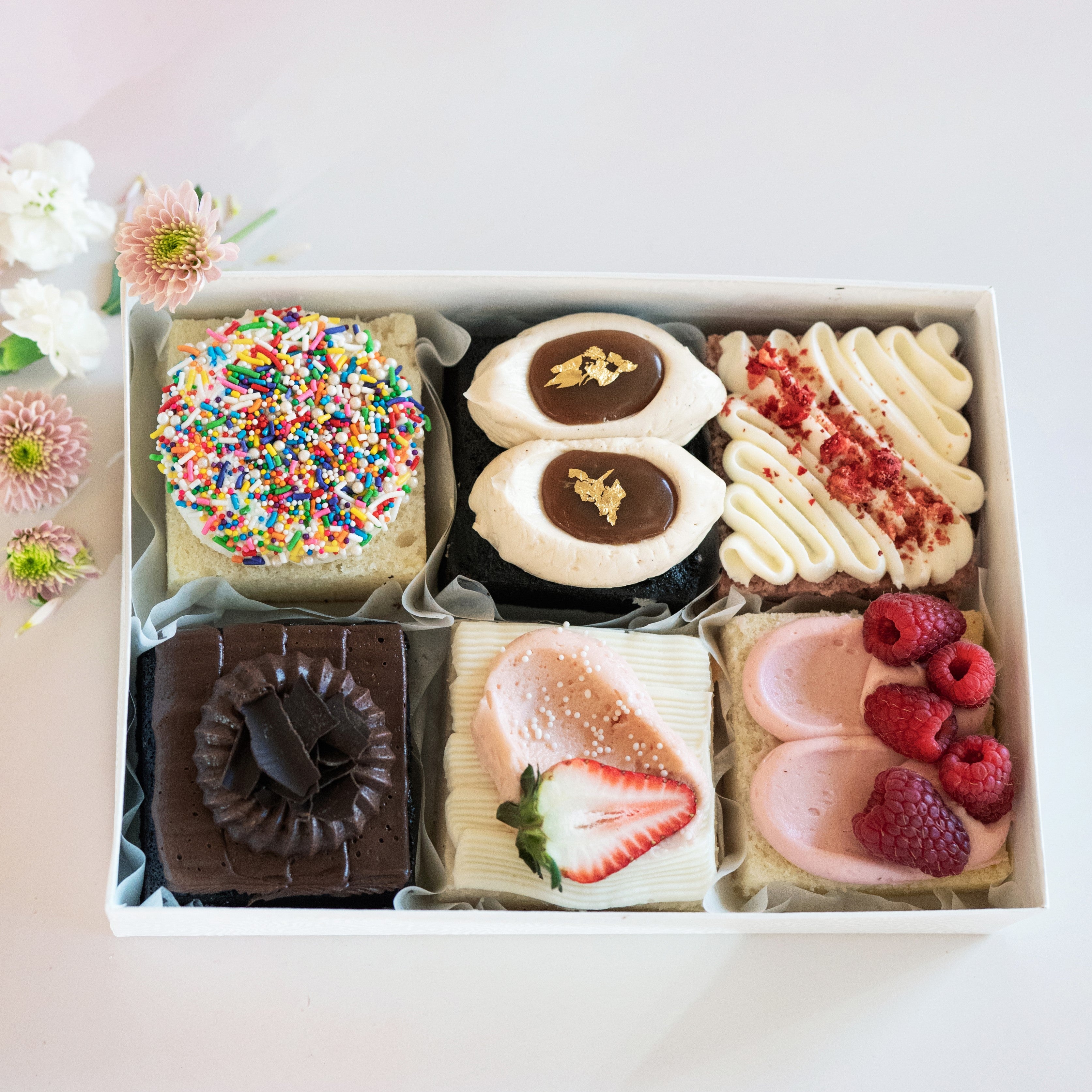 Cake Slice Sampler Box
