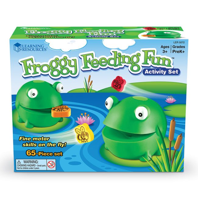 Froggy Feeding Fun™ Sammakon Suupala hienomotoriikka peli– Lelutivoli