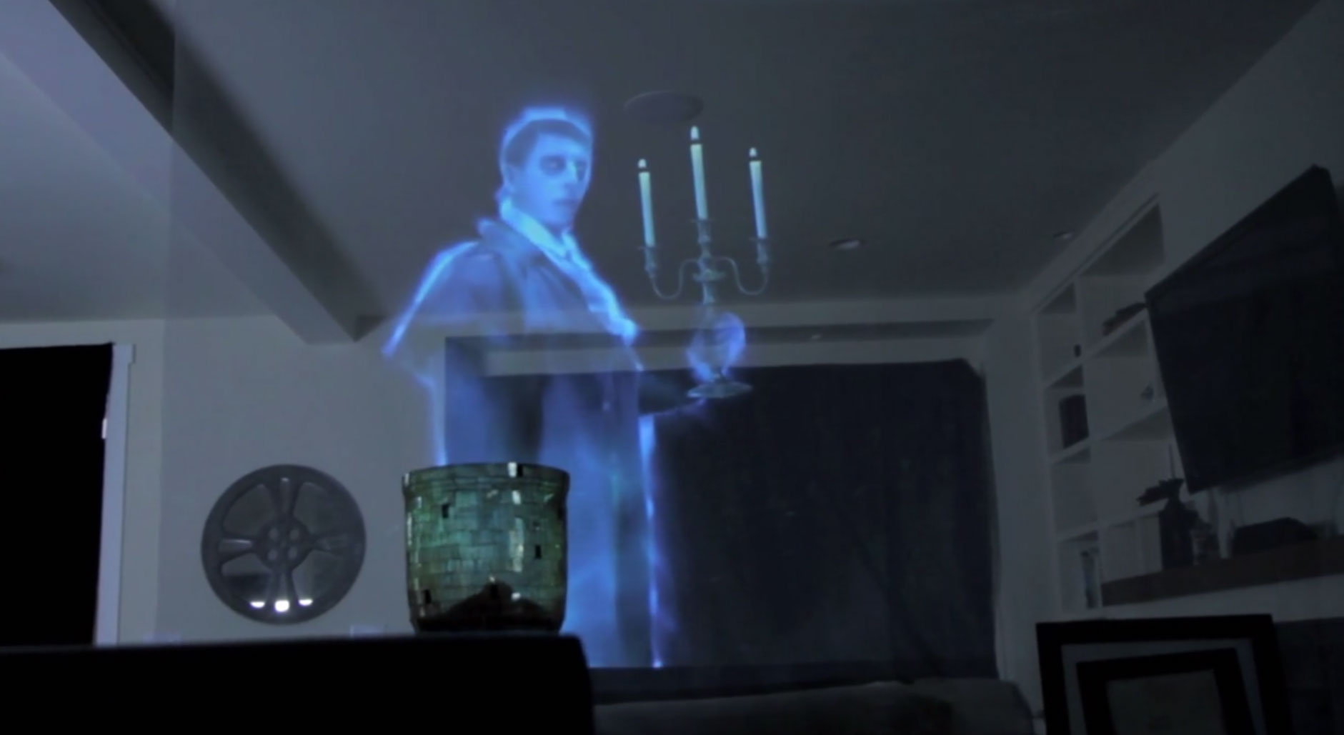 3d ghost hologram projector