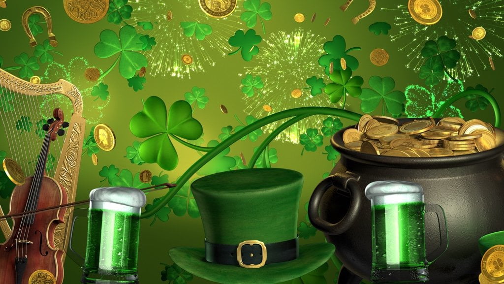 Happy St. Patrick's Day AtmosFX Digital Decorations