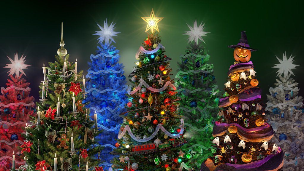 Virtual Christmas Tree Atmosfx Digital Decorations