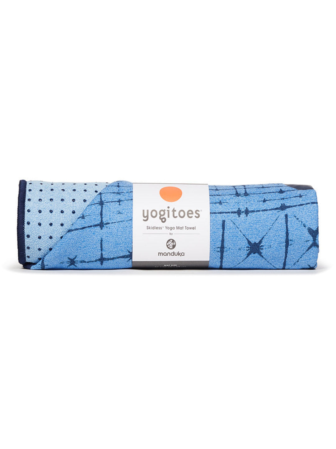 Manduka Yogitoes Yoga Towel for Mat, Non-Slip and Quick Dry for Hot Yoga  with Rubber Bottom Grip Dots,Thin and Lightweight, 71 Inches Long, Geija