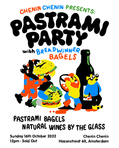 Pastrami Party with Breadwinner Bagels