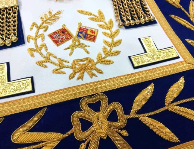 Craft Grand - Standard Bearer Full Dress Apron ‣ Regalia Lodge