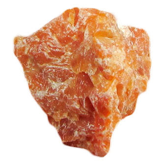 Aventurine Pêche brute orange minéraux cristaux