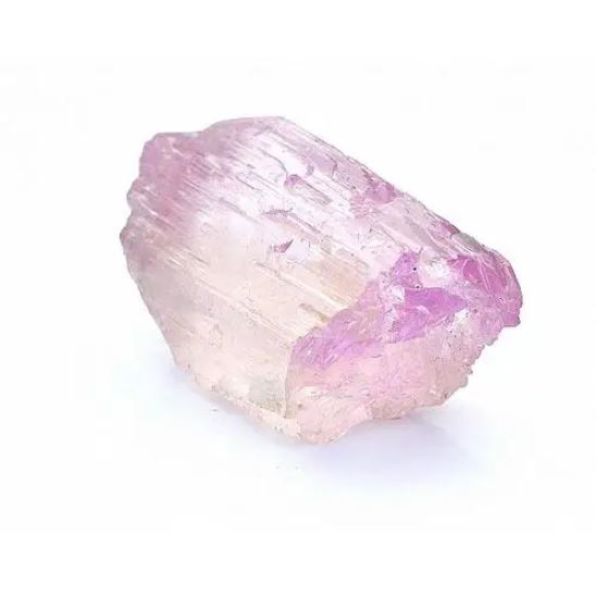 Kunzite rose brute minéraux crystals